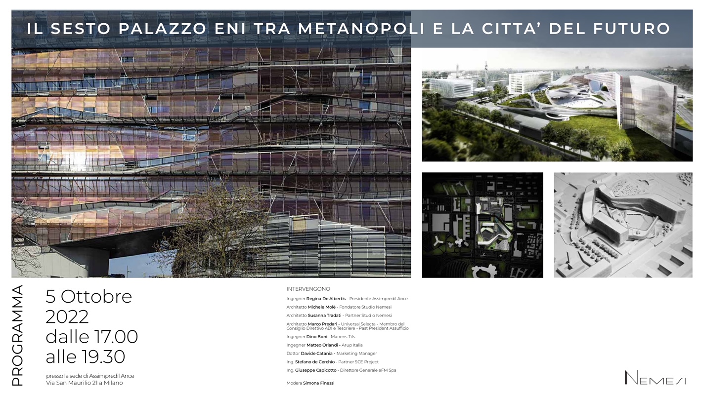 Si avvicina l’inaugurazione del nuovo Headquarters ENI a San Donato Milanese